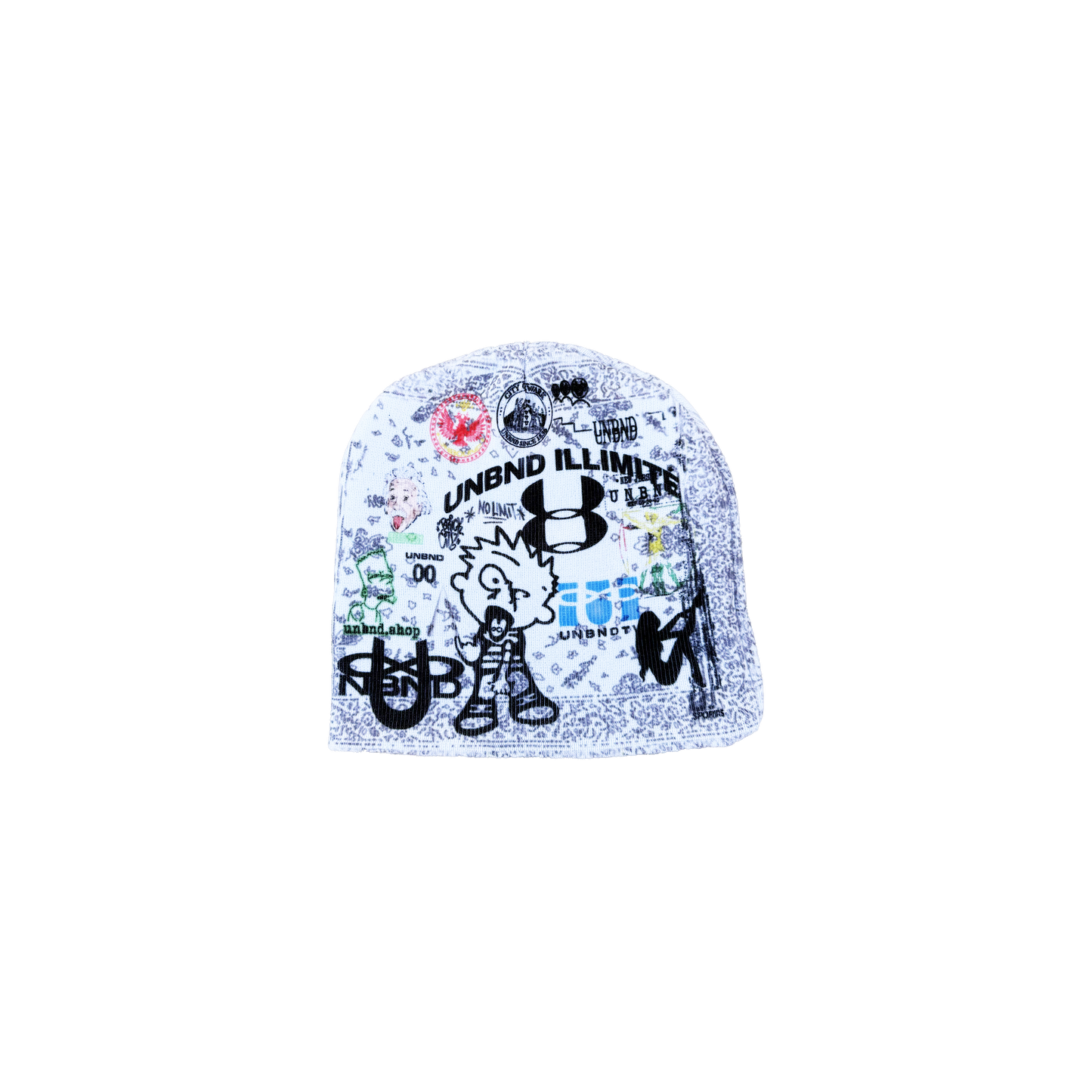 GRAFFITI JERSEY BEANIE