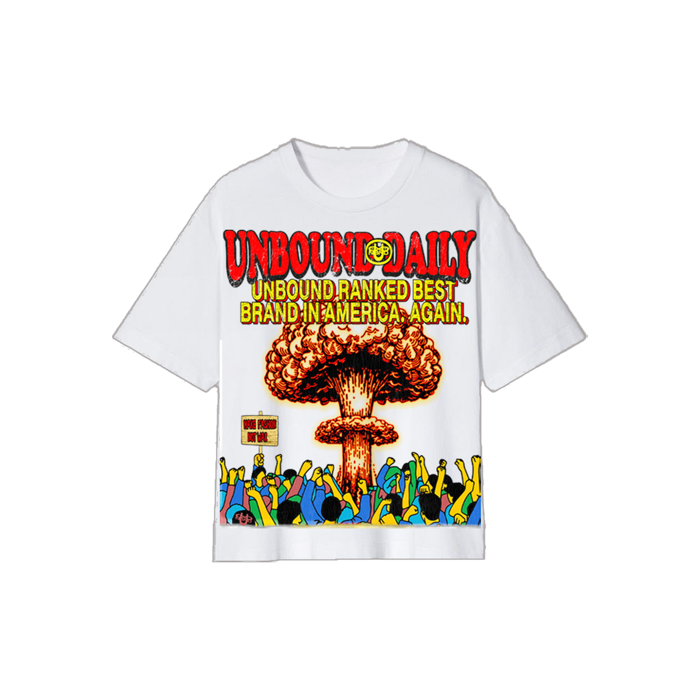 UNBOUND DAILY GRAPHIC OVERSIZED TEE