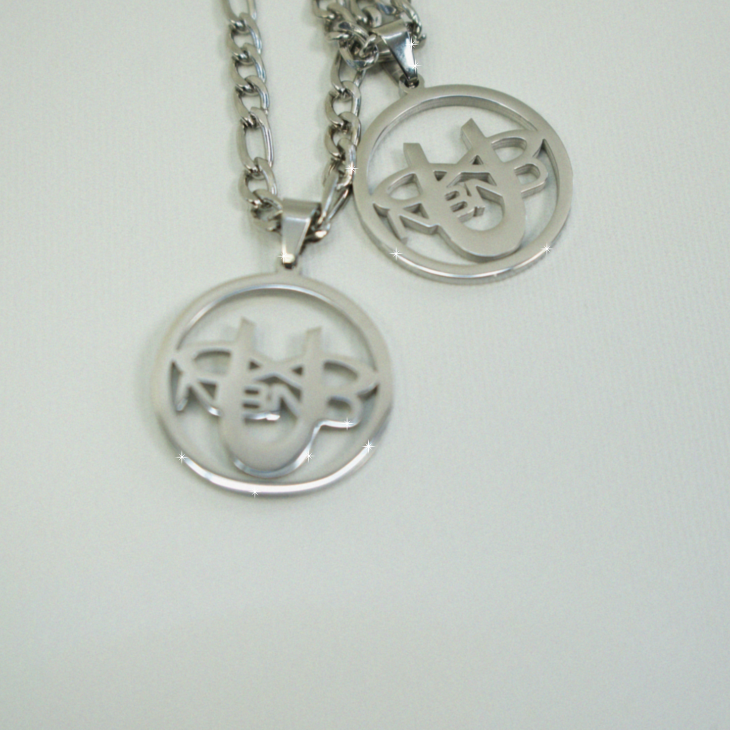 LOGO STERLING SILVER CHAIN